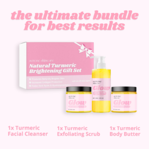 Natural Turmeric Brightening Set serene