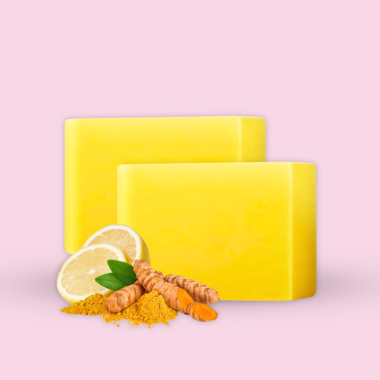 Lemon Turmeric & Kojic Acid Brightening Soap serene